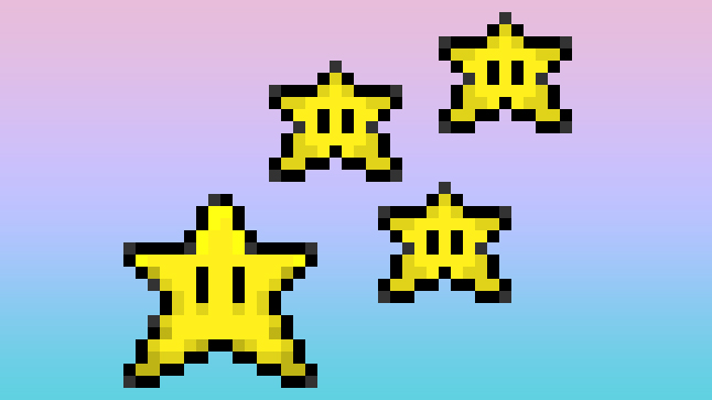 star pixel art